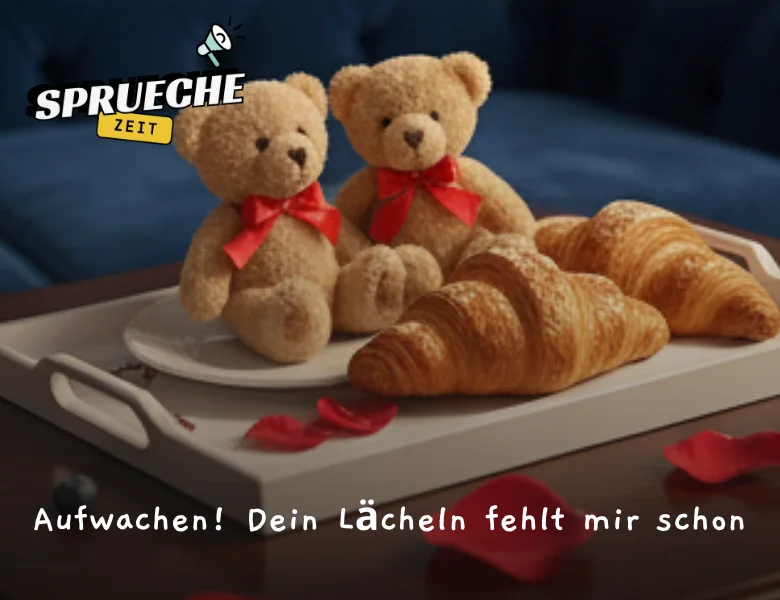 Liebessprüche – Worte, die von Herzen kommen 33 Aufwachen! Dein Lächeln fehlt mir schon