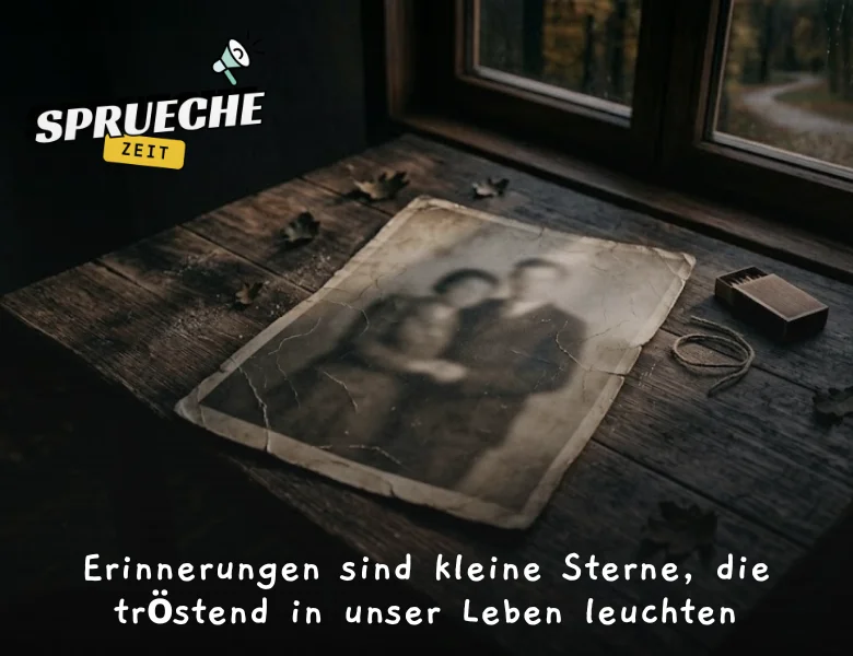 Trauersprüche – Einfühlsame Worte des Mitgefühls und der Erinnerung 16 Erinnerungen sind kleine Sterne, die tröstend in unser Leben leuchten