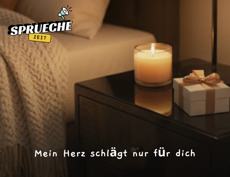 Liebessprüche – Worte, die von Herzen kommen 15 Mein Herz schlägt nur für dich