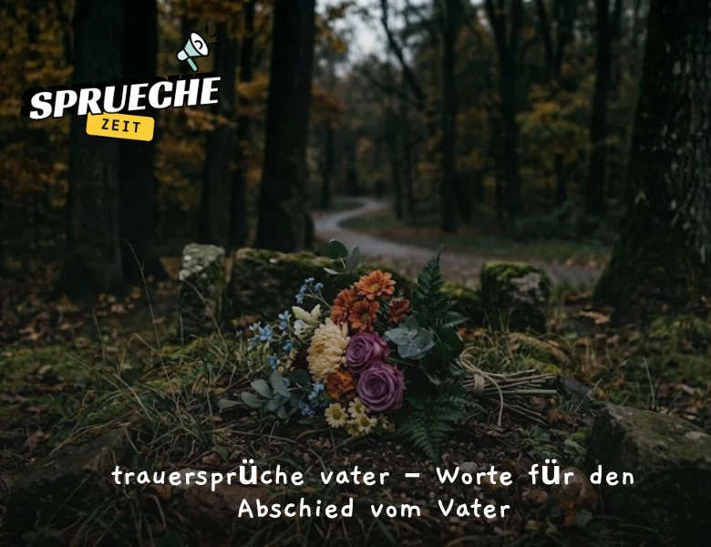 Trauersprüche – Einfühlsame Worte des Mitgefühls und der Erinnerung 12 trauersprüche vater – Worte für den Abschied vom Vater