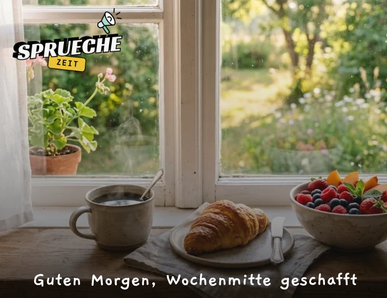 Guten Morgen, Wochenmitte geschafft