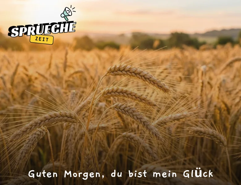 Guten Morgen, du bist mein Glück