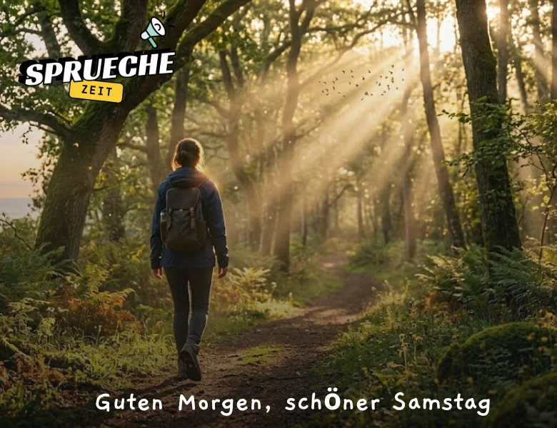 Guten Morgen, schöner Samstag