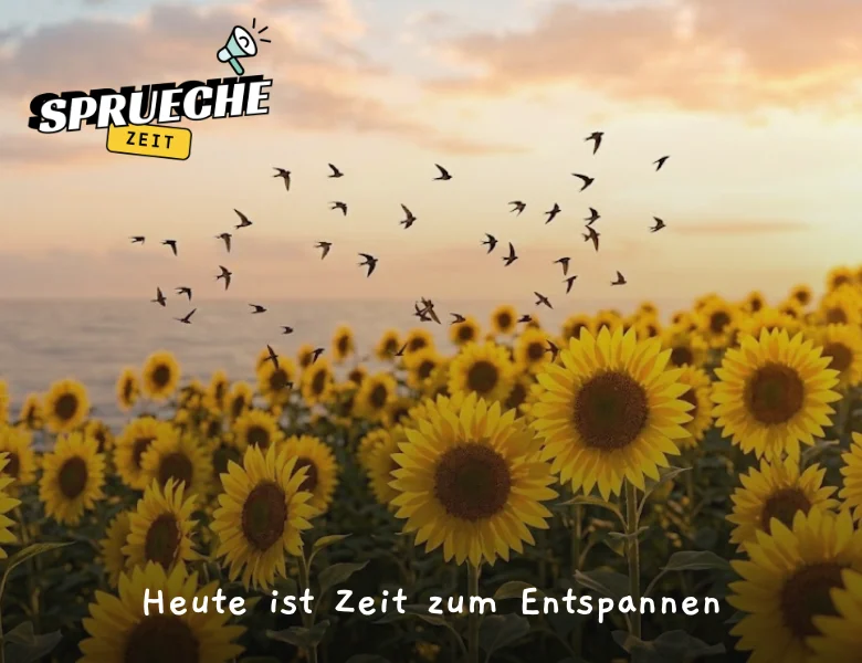 Heute ist Zeit zum Entspannen