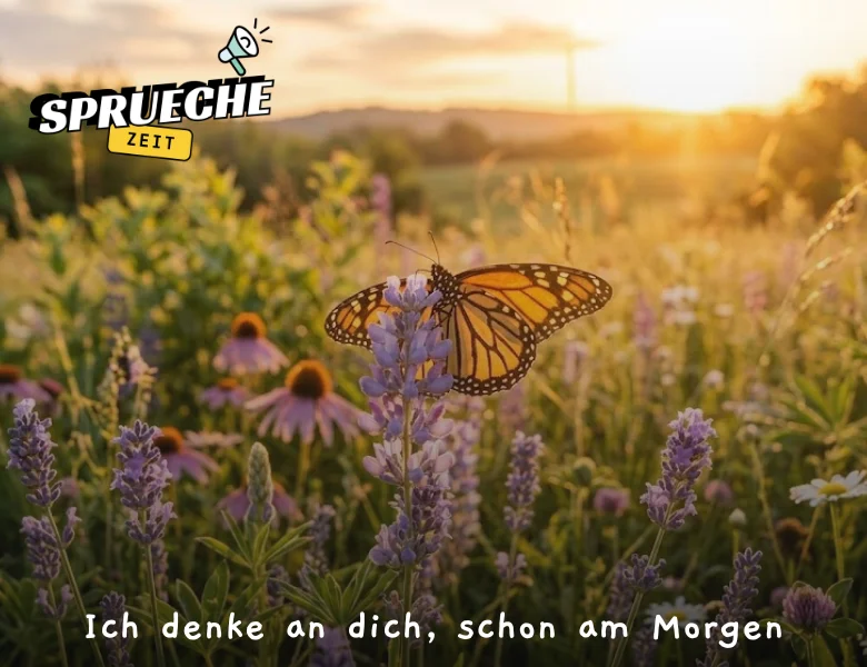 Ich denke an dich, schon am Morgen