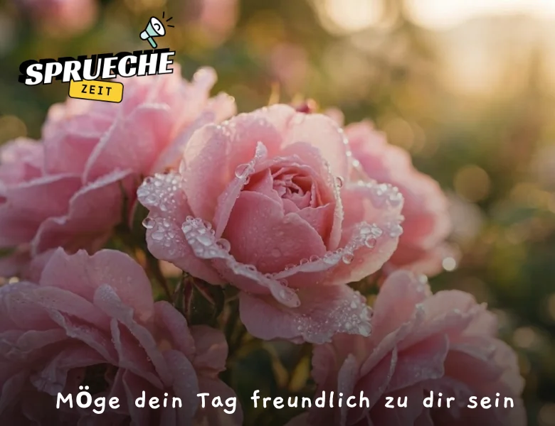 Möge dein Tag freundlich zu dir sein