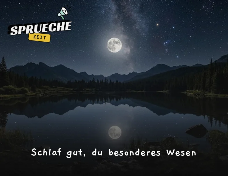Schlaf gut, du besonderes Wesen