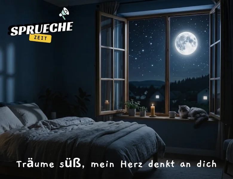 Träume süß, mein Herz denkt an dich