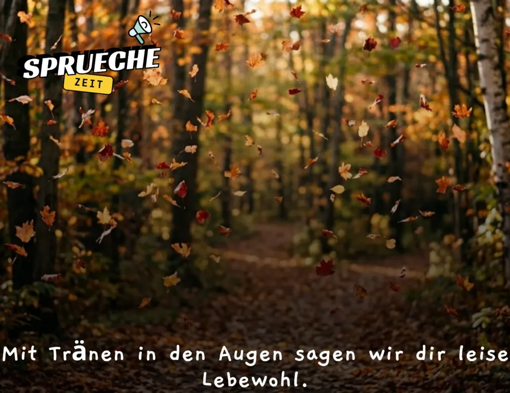 Abschied WhatsApp Trauersprüche