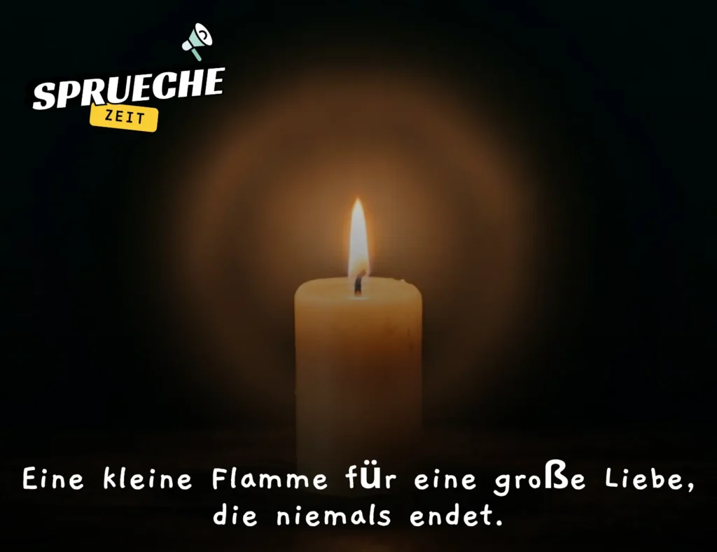 Kerze WhatsApp Trauersprüche (2)