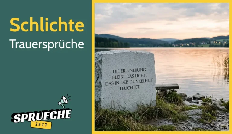 Schlichte Trauersprüche