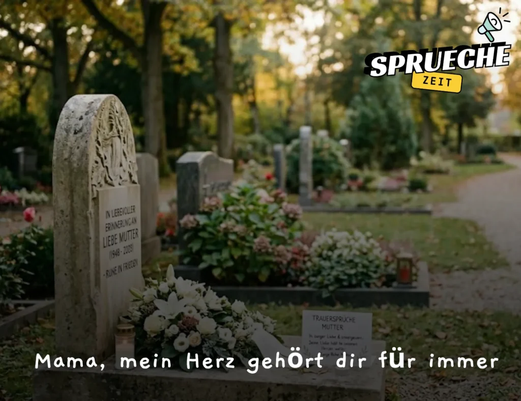 Trauersprüche für die Mutter – Worte, die von Herzen kommen