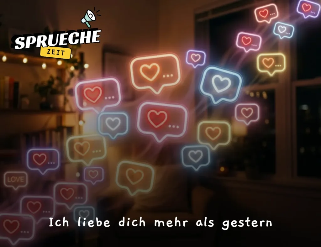 Liebessprüche für sie WhatsApp