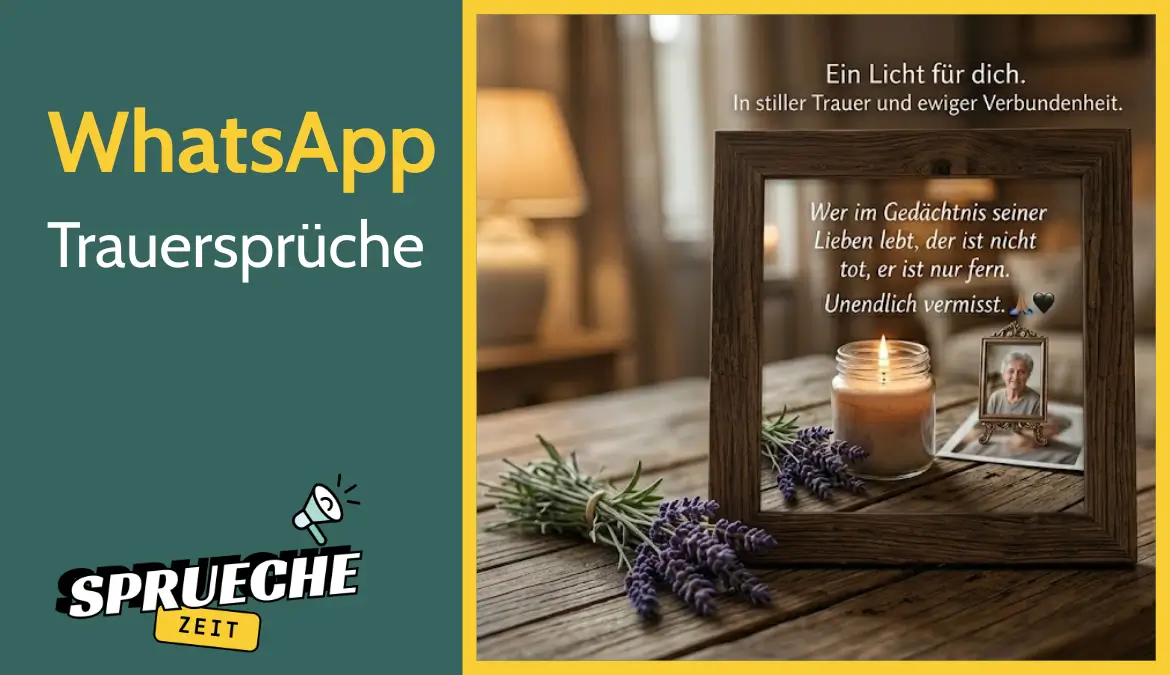 WhatsApp Trauersprüche