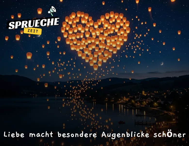 Romantische kurze Liebessprüche für besondere Momente
